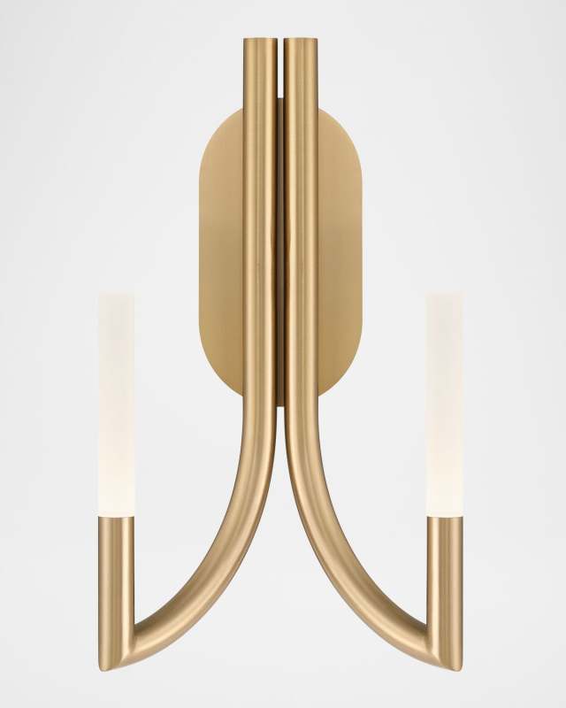 Olette 17" 2-Light LED Wall Sconce